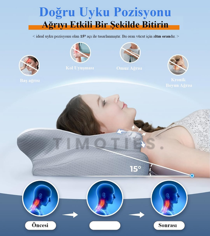 Timoties Ortopedik Visco Boyun Yastığı
