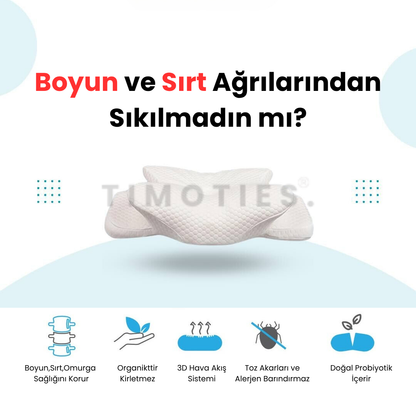 Timoties Ortopedik Visco Boyun Yastığı