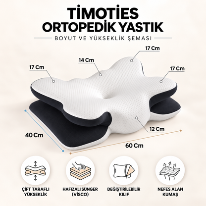 Timoties Ortopedik Visco Boyun Yastığı