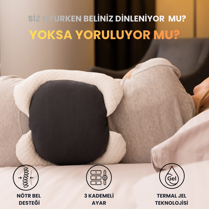 Timoties Modüler Ortopedik Uyku Bel Yastığı